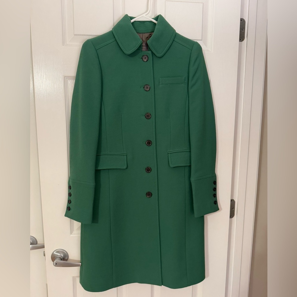 J. CREW double cloth metro coat